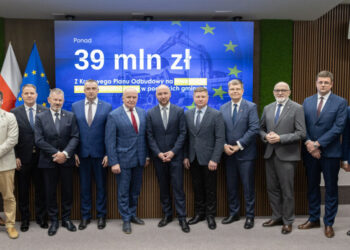 39 mln zł z KPO i Zwiększania Odporności na gospodarkę wodno-ściekową w Podlaskiem