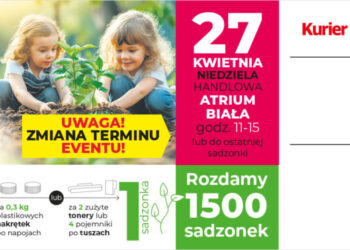 Drzewko za surowce wtórne – ekologiczna akcja w Atrium Biała już 27 kwietnia!