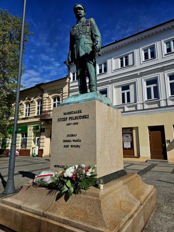 Suwałki oddają hołd Marszałkowi Józefowi Piłsudskiemu