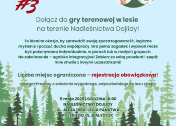 Zapraszamy na grę terenową „Przez Las do Zdrowia #3”!