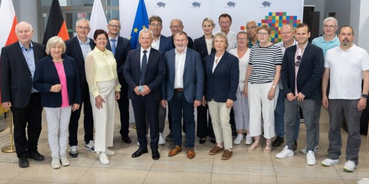 Delegacja z Dingolfing – Landau w Podlaskiem