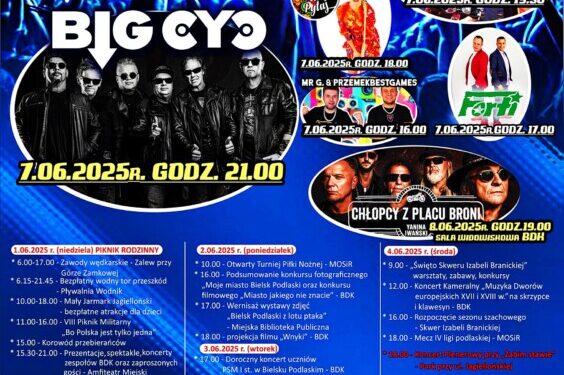 Już od niedzieli zapraszamy na 43. Dni Bielska Podlaskiego