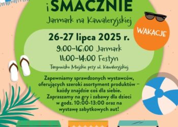 Wakacyjny jarmark na Kawaleryjskiej