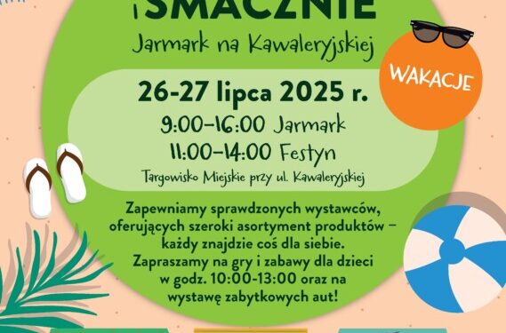 Wakacyjny jarmark na Kawaleryjskiej