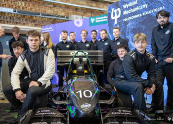 Bolid CMS-10 Formula Student zespołu Cerber Motorsport z Politechniki Białostockiej