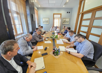 Spotkanie Zespołu Zarządzania Kryzysowego po opadach deszczu