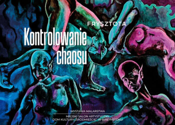 „Kontrolowanie chaosu” – obrazy wykonane nowatorską techniką