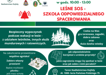 Leśne SOS – Szkoła Odpowiedzialnego Spacerowania w Nadleśnictwie Dojlidy