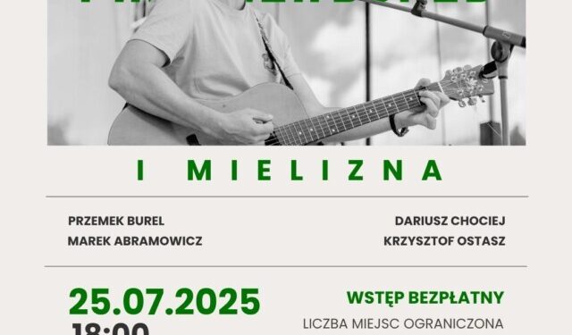 Koncert zespołu Przemek Burel i Mielizna