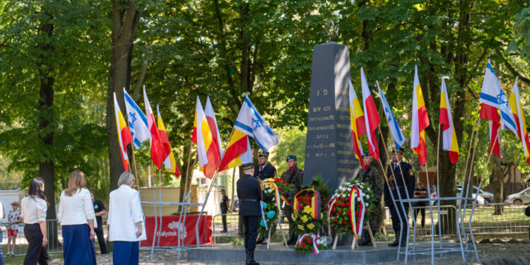 Białystok upamiętnił rocznicę powstania w getcie