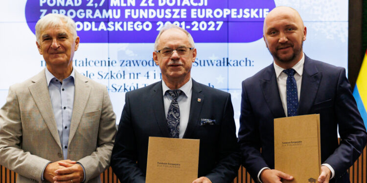 2,7 mln zł dotacji z funduszy europejskich na kształcenie zawodowe w Suwałkach