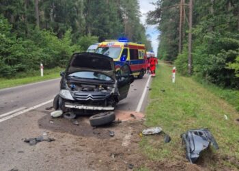 Intensywny dzień strażaków Komendy Miejskiej PSP w Białymstoku