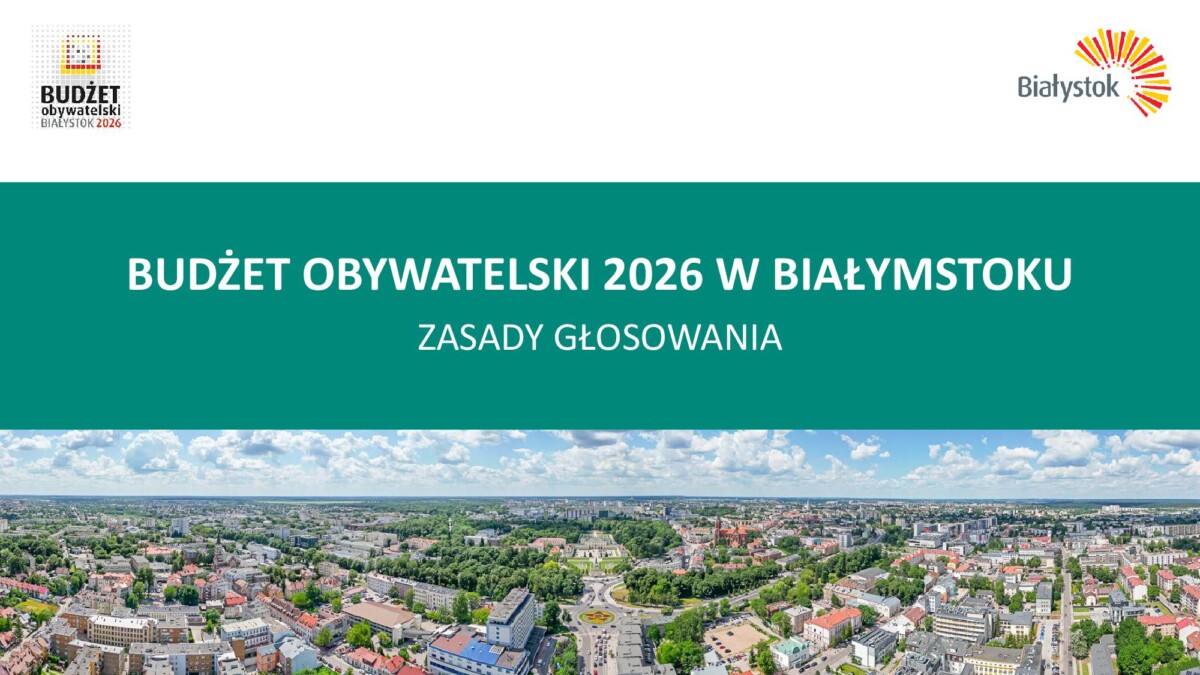 Budżet Obywatelski 2026 – rusza głosowanie na projekty