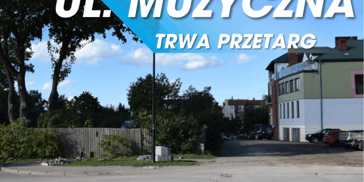 Ulica Muzyczna - rusza przetarg na rozbudowę