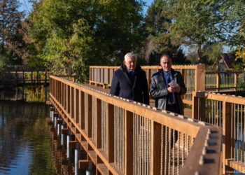 Otwarcie stawu na Bema