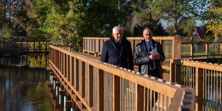 Otwarcie stawu na Bema