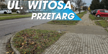 Ogłoszono przetarg na budowę ciągu pieszo-rowerowego przy ul. Witosa