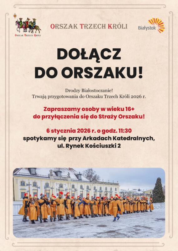 Orszak Trzech Króli 2026
