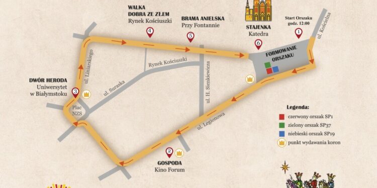 Orszak Trzech Króli 2026