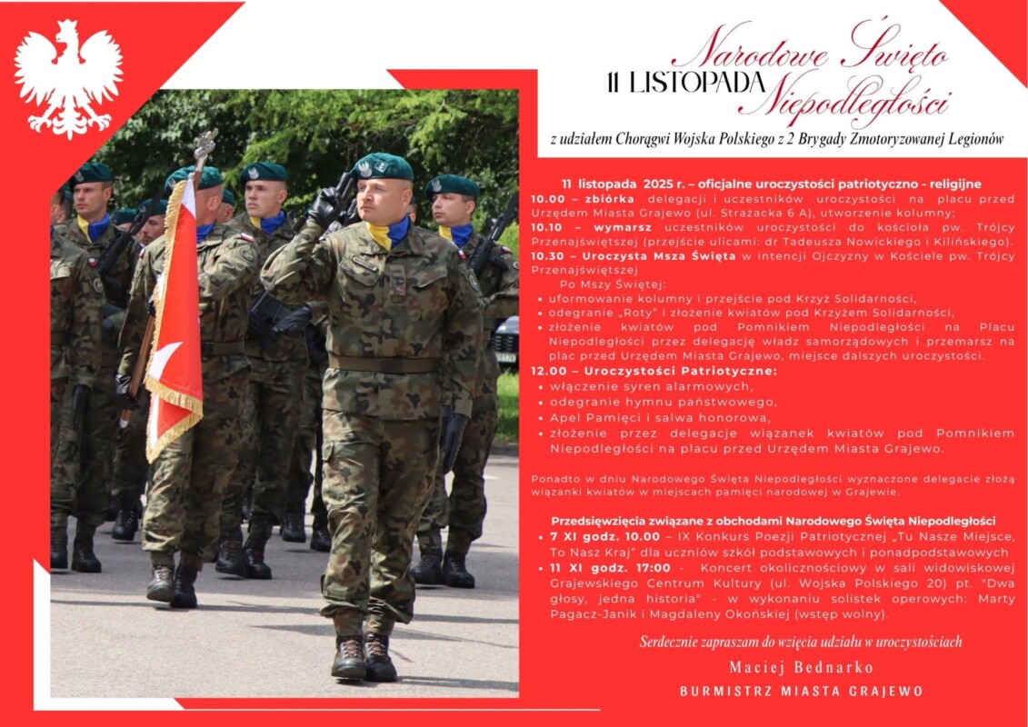 Narodowe Święto Niepodległości w Grajewie