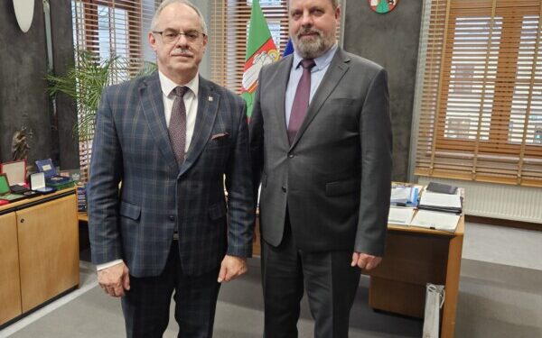 Spotkanie Prezydenta Miasta z Konsulem Generalnym Republiki Litewskiej w Sejnach