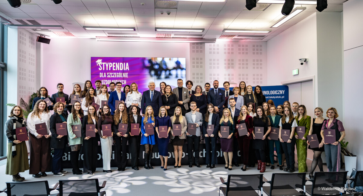 Studenci ze stypendiami prezydenta Białegostoku