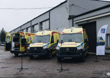 Trzy nowe ambulanse trafiły do podlaskich ratowników medycznych