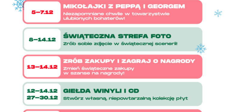 Grudzień pełen atrakcji w G City Biała