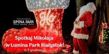 Ten weekend zapowiada się magicznie. 6 i 7 grudnia w Lumina Park Białystok odwiedzający spotkają Świętego Mikołaja. Na gości czekają słodkie niespodzianki.