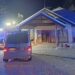 Pożar poddasza w budynku hotelowym