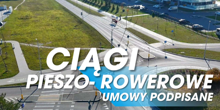 Kolejne inwestycje w suwalskie ciągi pieszo-rowerowe. Umowy podpisane