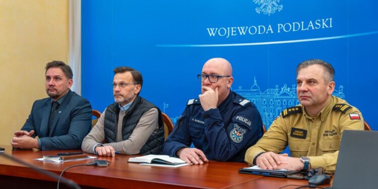 Prognozowany silny mróz w Podlaskiem