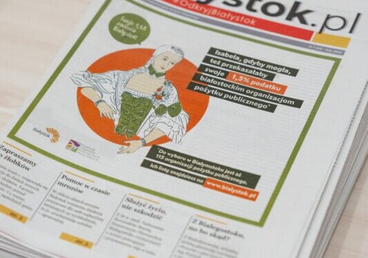 Twoje 1,5% zmienia Białystok