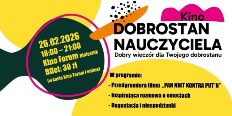 „Dobrostan Nauczyciela” w Kinie Forum