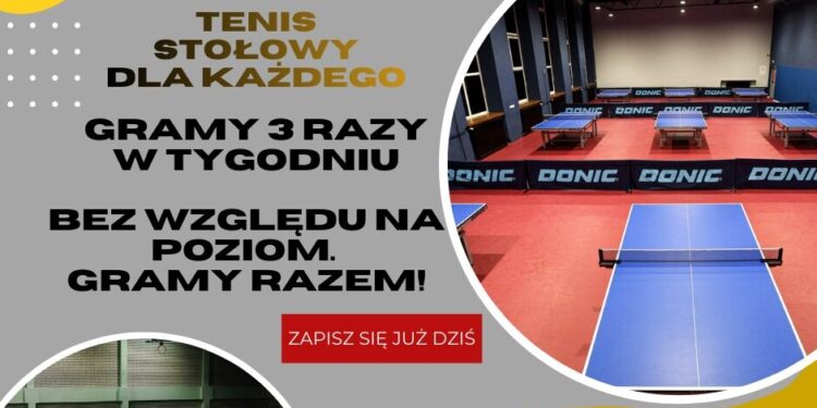 TENIS STOŁOWY DLA KAŻDEGO - UKS Dojlidy Białystok