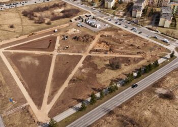 Wiosenne przyspieszenie na budowie Parku Miejskiego