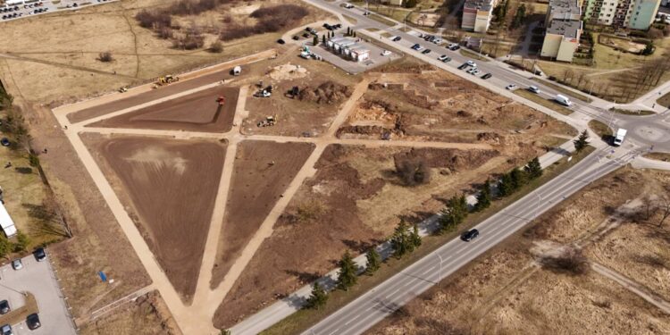 Wiosenne przyspieszenie na budowie Parku Miejskiego