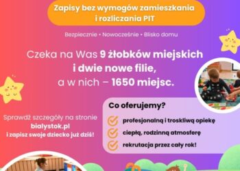 Rekrutacja i dni otwarte białostockich żłobków miejskich