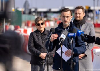 Przebudowa wjazdu na przejście graniczne w Kuźnicy