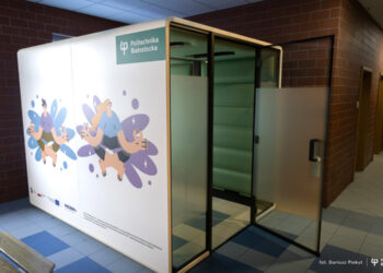 Kabiny akustyczne w Politechnice Białostockiej