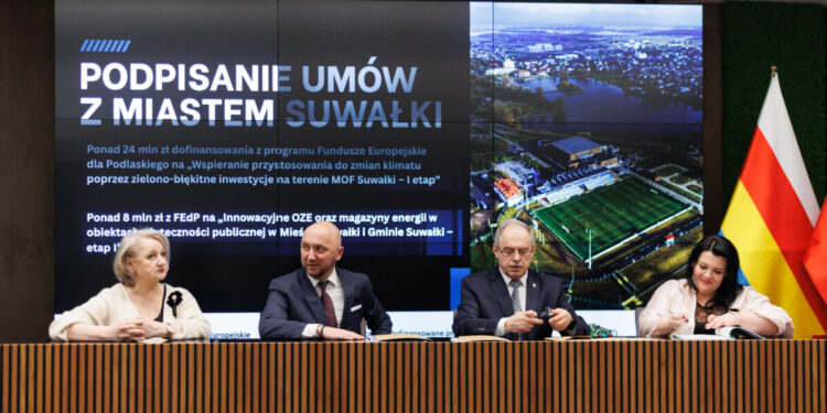 "Zielone Suwałki" z dofinansowaniem