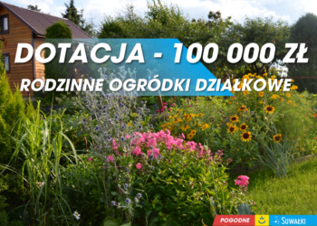 100 000 zł na suwalskie ROD. Ruszył nabór wniosków na rok 2026