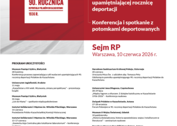 90. rocznica deportacji Polaków do Kazachstanu