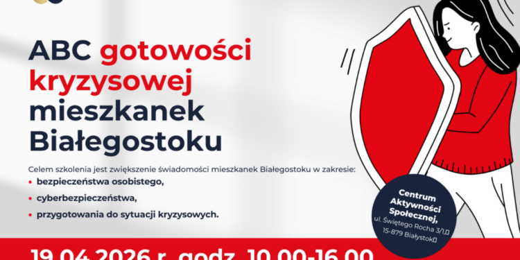 Mieszkanki Białegostoku nauczą się, jak reagować w sytuacjach kryzysowych. Bezpłatne szkolenie już w kwietniu