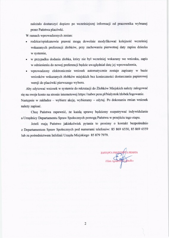 Zmiany w rekrutacji do żłobka przy ul. Kawaleryjskiej