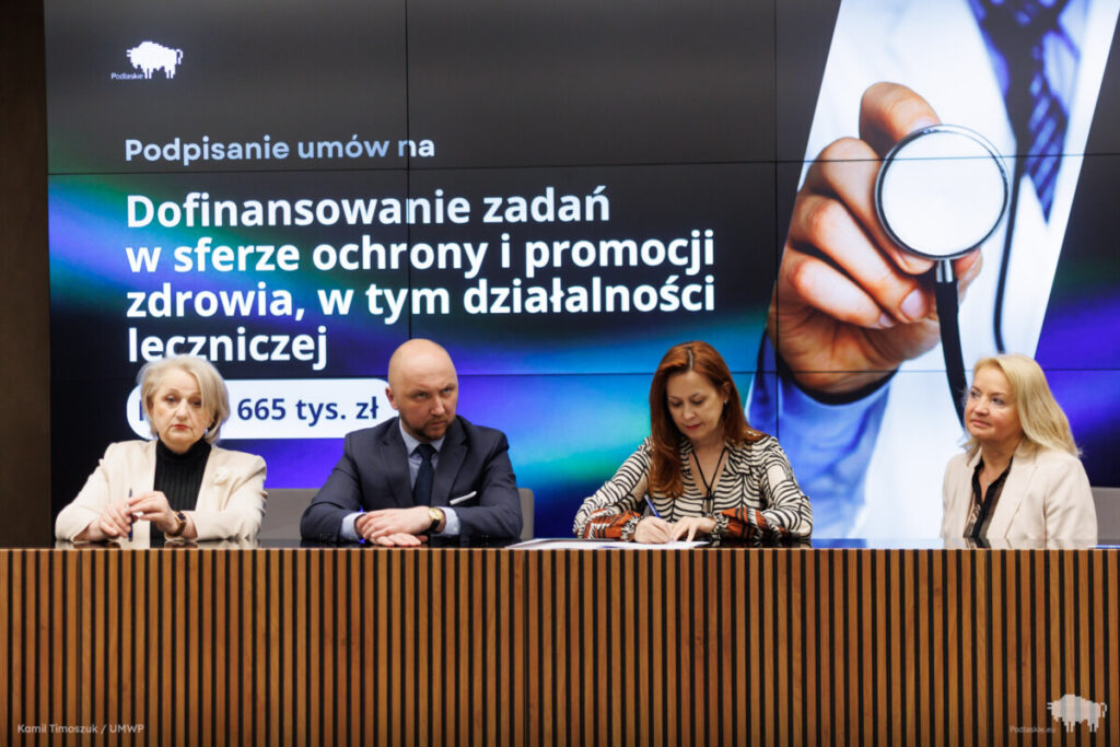 Ponad 650 tys. zł na promocję zdrowia i profilaktykę w Podlaskiem