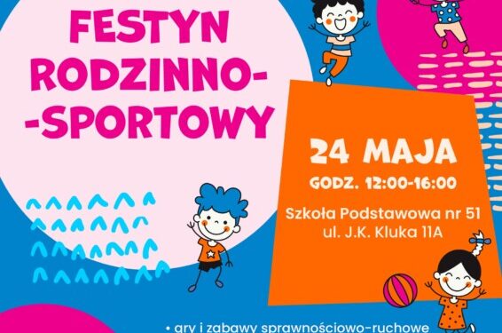 Zaproszenie na festyny rodzinno-sportowe