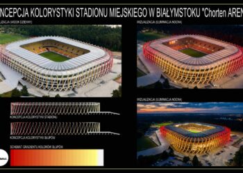 Chorten Arena zmieni kolorystykę 