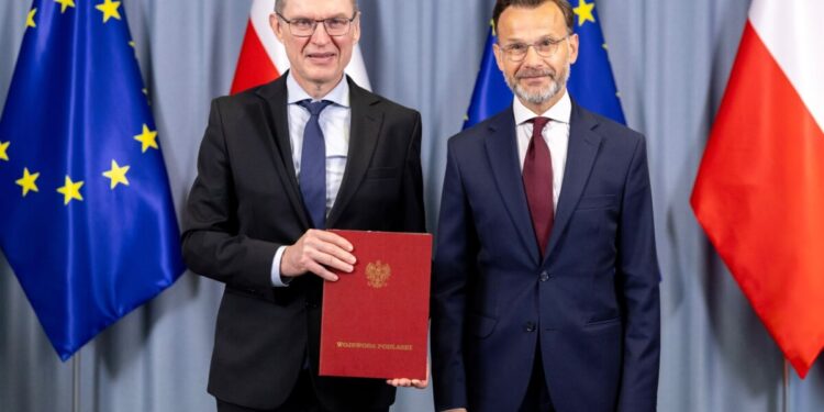 Spotkanie wojewody z Andrzejem Poczobutem