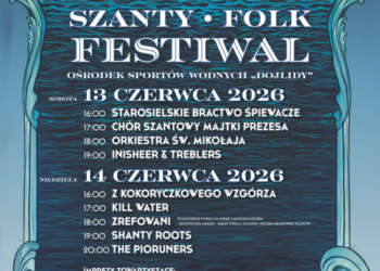 Dojlidy Szanty Folk Festiwal 2026 – PLAKAT
